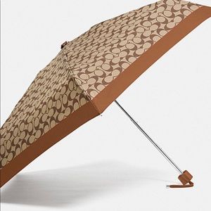Coach signature umbrella